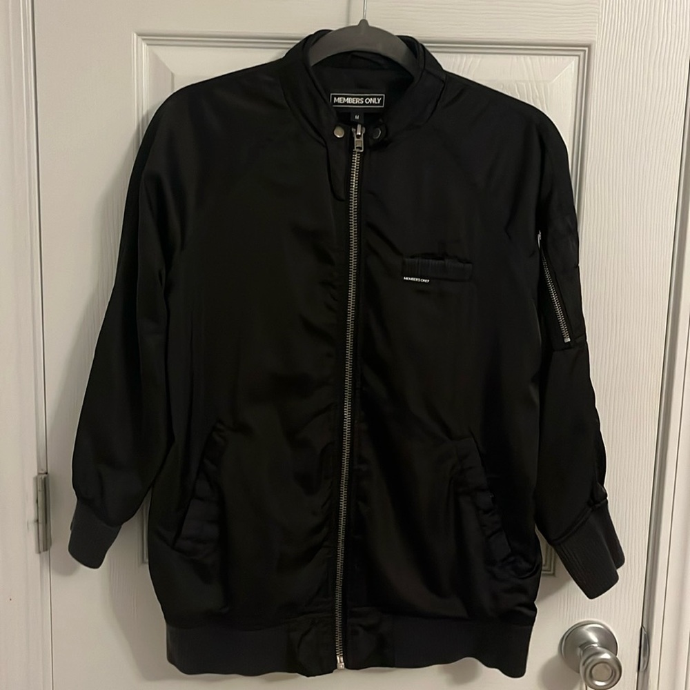 Women’s black Members Only jacket